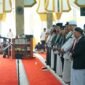 Gubernur Bengkulu Helmi Hasan secara resmi melantik Pengurus Lembaga Pengembangan Tilawatil Qur'an (LPTQ) Provinsi Bengkulu Masa Bakti 2025–2030 dan Pengurus Majelis Taklim Merah Putih, bertempat di Masjid Raya Baitul Izzah Kota Bengkulu, Jumat (27/6/2025) (Foto: Ardiyantonarasidemokrasi.com/)