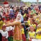 Ribuan anak PAUD dan TK se-Kota Bengkulu memadati Balai Kota Merah Putih dalam kegiatan Gebyar Pusat Kegiatan Gugus (PKG), Kamis (2/10/25).(foto: Awang Konaevinarasidemokrasi.com/)