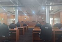 Rapat paripurna DPRD yang digelar di Ruang Rapat Gunung Bungkuk Kantor DPRD Bengkulu Tengah, Jumat (3/10/25). (foto: Andreas Putranarasidemokrasi.com/)