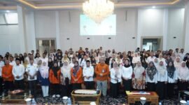 Pembinaan Tahap II Gerakan Kelurahan Cinta Statistik (Gelatik) sekaligus Pengukuhan Agen Statistik Kelurahan se-Kota Bengkulu, Rabu (8/10/25). (foto: Awang Konaevinarasidemokrasi.com/)