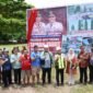 Walikota Bengkulu Dedy Wahyudi bersama Wakil Walikota Ronny PL Tobing melakukan peletakan batu pertama pembangunan Taman Tabot yang berlokasi di belakang Benteng Marlborough, Kota Bengkulu, Kamis (09/10/25).(foto: Ardiyantonarasidemokrasi.com/)
