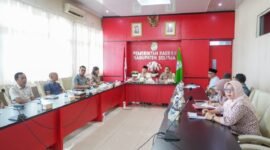 Pemerintah Kabupaten Seluma menggelar audiensi dengan Kementerian Koordinator Bidang Pembangunan Manusia dan Kebudayaan (PMK) Republik Indonesia serta Kementerian Kesehatan (Kemenkes) RI, Jumat (10/10/25).(foto: Rifli Nopriansanarasidemokrasi.com/)