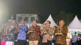 Bupati Seluma, Teddy Rahman, S.E., M.M., saat hadiri ajang Colours of Culture Festival ke-9 yang digelar di Kota Tua Jakarta, Jumat (10/10/25). (foto: dok Pemkab Seluma)