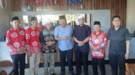 Wakil Gubernur Bengkulu, Mian, saat memberikan dukungan moril dan motivasi langsung di Hotel Parade Inn Kendari, Sabtu (11/10/25), (foto: dok Pemprov Bengkulu)