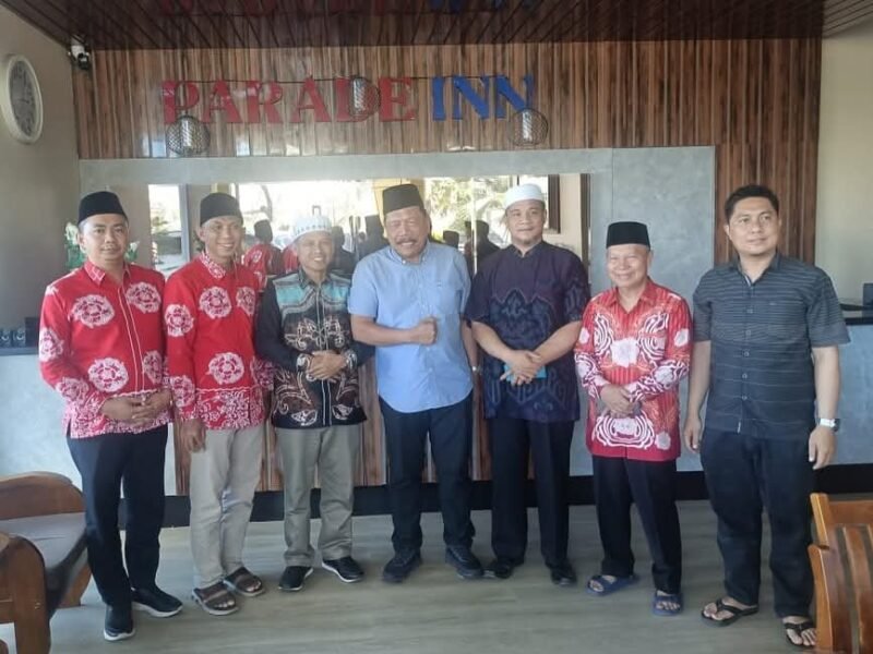 Wakil Gubernur Bengkulu, Mian, saat memberikan dukungan moril dan motivasi langsung di Hotel Parade Inn Kendari, Sabtu (11/10/25), (foto: dok Pemprov Bengkulu)