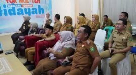 Rapat Koordinasi (Rakor) pengendalian inflasi nasional yang juga membahas kebersihan dan kesehatan pengolahan hewan ternak serta evaluasi dukungan daerah terhadap program tiga juta rumah, Senin (13/10/25).(foto: dok Pemkot Bengkulu)