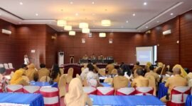 Rapat Evaluasi Rancangan Peraturan Daerah (Raperda) tentang Rencana Tata Ruang Wilayah (RTRW) Kabupaten Seluma yang digelar di Aula Dinas PUPR Provinsi Bengkulu, Senin (13/10/25).(foto: Rifli Nopriansanarasidemokrasi.com/)