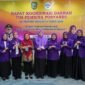 Ketua Tim Pembina Posyandu Kabupaten Seluma, Ny. dr. Mega Ayu Variza Teddy Rahman, saat menghadiri Rapat Koordinasi Daerah (Rakorda) Tim Pembina Posyandu se-Provinsi Bengkulu Tahun 2025 yang digelar di Grage Horizon Hotel Bengkulu, Selasa (14/10/25).(foto: Rifli Nopriansanarasidemokrasi.com/)