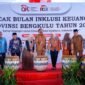 Wakil Gubernur Bengkulu, Mian, saat menghadiri puncak peringatan Bulan Inklusi Keuangan 2025 yang digelar di Kantor Otoritas Jasa Keuangan (OJK) Provinsi Bengkulu, Selasa (14/10/25). (foto: Ardiyantonarasidemokrasi.com/)