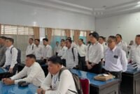Proses seleksi Calon Anggota Komisi Penyiaran Indonesia Daerah (KPID) Provinsi Bengkulu periode 2025–2028 memasuki babak penting, yakni tahap wawancara di Aula Dinas Komunikasi, Informatika, dan Statistik (Kominfotik) Provinsi Bengkulu, Selasa (14/10/25). (foto: Ardiyantonarasidemokrasi.com/)