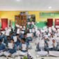 kegiatan Roadshow Sekolah Energi Bersih yang digelar pada Kamis (2/10), dihadiri lebih dari 150 siswa.(foto: dok Kanopi Hijau Indonesia)