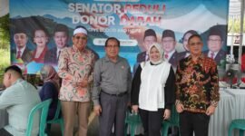 DPD RI gelar kegiatan sosial bertajuk Senator Peduli Donor Darah di Kantor DPD RI Provinsi Kepulauan Bangka Belitung (Babel), Jumat (3/10/25) (foto: dok DPD RI)