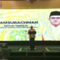 Syamsurachman resmi terpilih sebagai Ketua Dewan Pimpinan Daerah (DPD) Partai Golkar Provinsi Bengkulu untuk masa bakti 2025–2030 pada Musyawarah Daerah (Musda) ke-XI Partai Golkar Provinsi Bengkulu yang digelar di Ballroom Hotel Mercure, Kota Bengkulu, Minggu malam (5/10/25). (foto: Ardiyantonarasidemokrasi.com/)