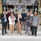 Perangkat Desa Semelako Atas, Kecamatan Lebong Tengah dan tim hukum saat di Pengadilan Tata Usaha Negara (PTUN) Bengkulu, Selasa (14/10/25) (foto: Aan Ade Putranarasidemokrasi.com/)