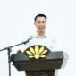 Bupati Rejang Lebong HM Fikri Thobari, SE, MAP saat membuka Rapat Koordinasi (Rakor) Tim Pembina Posyandu Kabupaten Rejang Lebong yang digelar di Ballroom Hotel Golden Rich Curup, Rabu (15/10/25). (foto: Arman Surinarasidemokrasi.com/)