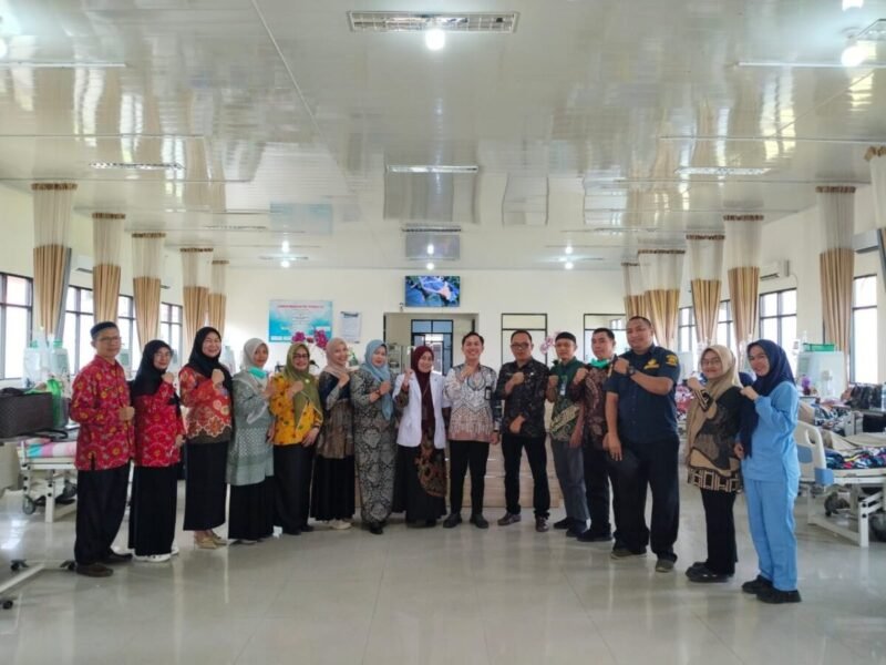 Rumah Sakit Umum Daerah (RSUD) Curup menerima kunjungan dari Ombudsman Republik Indonesia Perwakilan Bengkulu dalam rangka penilaian kinerja pelayanan publik, Kamis (16/10/25). (foto: Arman Surinarasidemokrasi.com/)