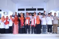 Presiden Partai Keadilan Sejahtera (PKS) Al Muzammil Yusuf bersama rombongan tiba di Bengkulu menggunakan pesawat Citilink pada Sabtu siang (18/10).(foto: dok PKS Bengkulu)