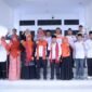 Presiden Partai Keadilan Sejahtera (PKS) Al Muzammil Yusuf bersama rombongan tiba di Bengkulu menggunakan pesawat Citilink pada Sabtu siang (18/10).(foto: dok PKS Bengkulu)