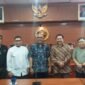 Jajaran pengurus Asosiasi Media Siber Indonesia (AMSI) Pusat melakukan kunjungan ke Kantor PWI Pusat, Jumat (17/10).(foto: dok PWI Pusat)