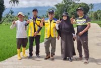 Balai Wilayah Sungai (BWS) Sumatera VII saat melakukan pengawasan terhadap proyek rehabilitasi saluran irigasi Daerah Irigasi (D.I) Air Ketahun di Kabupaten Lebong, Provinsi Bengkulu, Rabu (22/10/25). (foto: Aan Ade Putranarasidemokrasi.com/)