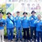 Bupati Rejang Lebong H. Muhammad Fikri Thobari SE MAP bersama Wakil Bupati Dr. Hendri Praja SSTP MSi dan Manajer PLN UBP Bengkulu Ariful Bahri melakukan penanaman pohon produktif di kawasan mata air Bunut Lepek, Kelurahan Talang Ulu, Kecamatan Curup Timur, Kamis (2/10/25).(foto: Arman Surinarasidemokrasi.com/)