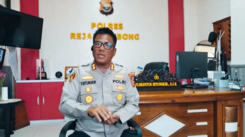 Kapolres Rejang Lebong, AKBP Florentus Situngkir, SIK MH, (foto: dok Polres Rejang Lebong)