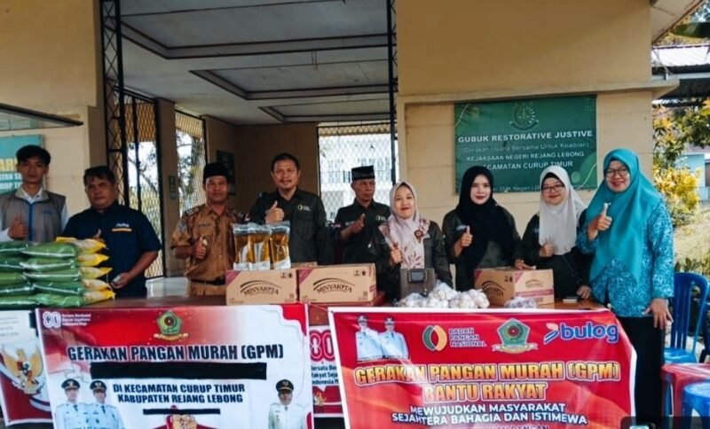 Pemerintah Kabupaten (Pemkab) Rejang Lebong gelar program Gerakan Pangan Murah (GPM) (foto: dok Pemkab Rejang Lebong)