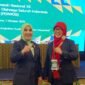 Ketua Perwosi Provinsi Bengkulu, Sefty Yuslinah, S.Sos., M.AP., saat menghadiri Musyawarah Nasional (Munas) XII Perwosi yang diselenggarakan di Jakarta, Rabu (8/10/25) (foto: dok Perwosi Provinsi Bengkulu)
