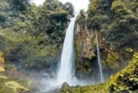 Air Terjun Tri Sakti di Desa Belitar Seberang, Kecamatan Sindang Kelingi, Kabupaten Rejang Lebong (foto: dok Pemkab Rejang Lebong)