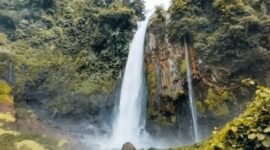Air Terjun Tri Sakti di Desa Belitar Seberang, Kecamatan Sindang Kelingi, Kabupaten Rejang Lebong (foto: dok Pemkab Rejang Lebong)