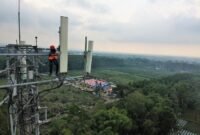 Ilustrasi Base Transceiver Station (BTS)(foto: dok Indo Telko)