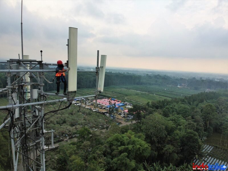 Ilustrasi Base Transceiver Station (BTS)(foto: dok Indo Telko)