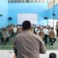 Anak binaan LPA mendengarkan sampaian dari waka Polda Bengkulu