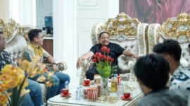 Panitia Natal Pemuda dan pelajar Bengkulu saat melakukan pertemuan dengan wakil Gubernur Bengkulu Miian  pada Kamis 4 Desember 2025