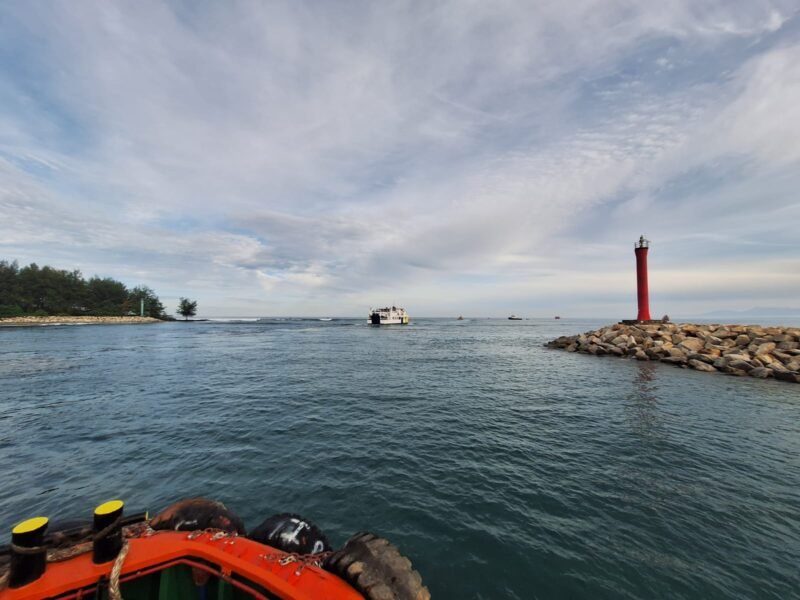 Alur Pelabuhan Pulau Baai Bengkulu 