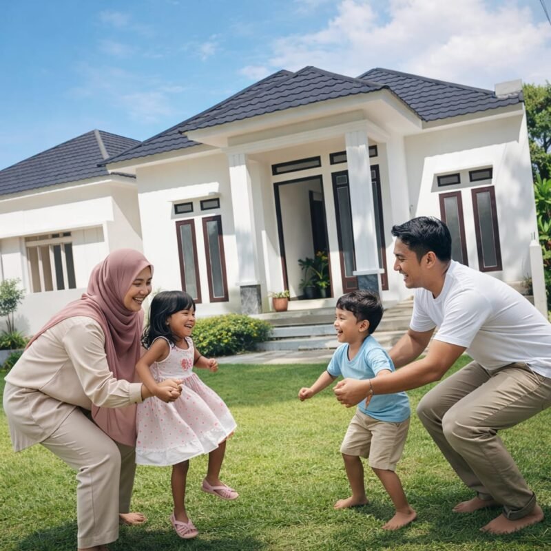 Gambar ini hasil editan tidak tidak  merubah bentuk struktur asli Rumah.