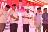 Gubernur Helmi Hasan dan Sejumlah Anggota DRPR Provinsi Bengkulu hadiri, syukuran Jalan Mulus di Kepahiang berlangsung meriah. Warga sambut Gubernur Bengkulu Helmi Hasan dengan pesta rakyat dan simbol dua ekor kerbau.

