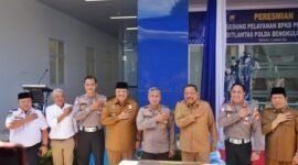 Peresmian Gedung Pelayanan BPKB Polda Bengkulu membuka peluang penerapan One Stop Service antara BPKB dan pajak kendaraan bermotor di Bengkulu.