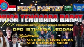 Pengukuhan Sasaka Nusantara DPD Istimewa Kota Jeddah akan digelar 6 Februari 2026. Dirangkai pesta rakyat dan temu kangen warga Lombok di Arab Saudi, ini susunan lengkap pengurusnya.
