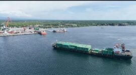 Keberhasilan sandarnya KM Oriental Samudra menjadi bukti normalisasi alur pelayaran Pelabuhan Pulau Baai Bengkulu berjalan efektif dan berkelanjutan.