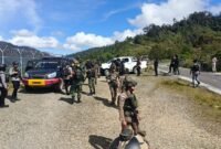 TNI Polri, Ops Damai Cartenz, Intan Jaya, Sugapa, Papua Tengah, patroli keamanan, Kodim 1705, Polres Intan Jaya