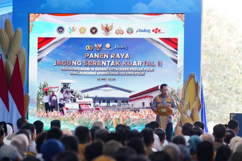 Polri bersama Bank Himbara telah menyalurkan Rp30,03 miliar KUR kepada 714 kelompok tani jagung binaan untuk mendukung peningkatan produksi pertanian nasional.
