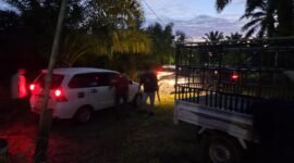 Polres Mukomuko membongkar arena judi sabung ayam di Desa Pauh Terenja setelah adanya laporan warga yang resah terhadap aktivitas perjudian tersebut. (KAMIS-21-05-2026)-- FOTO: IST//MBG.