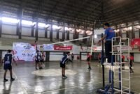 Turnamen Volleyball Antar WO Se-Sumbagsel di Bengkulu menjadi ajang mempererat silaturahmi dan kekompakan pelaku Wedding Organizer melalui olahraga voli. (MINGGU-24-05-2026)-- FOTO: HANDI//MBG.