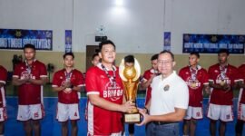 Tim Basket Bhayangkara Brimob berhasil menjadi juara KASAU Cup 2026 yang digelar dalam rangka HUT ke-80 TNI AU di Jakarta.