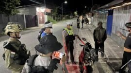 Patroli malam Satgas Damai Cartenz 2026 dan Polres Nabire mendapat respons positif masyarakat setelah menjaga situasi keamanan tetap kondusif di Kota Nabire.