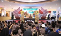 Wayang Karton Jadi Media Edukasi Anak, Polres Kediri Kota Meriahkan HKGB ke-74 dengan Cara Kreatif