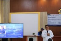 GM Pelindo Bengkulu Dr. Dimas Rizky Kusmayadi, S.H., M.H., M.Sc. mengajak mahasiswa UNIB memahami pentingnya kemajuan sektor maritim yang berjalan bersama pelestarian lingkungan laut.